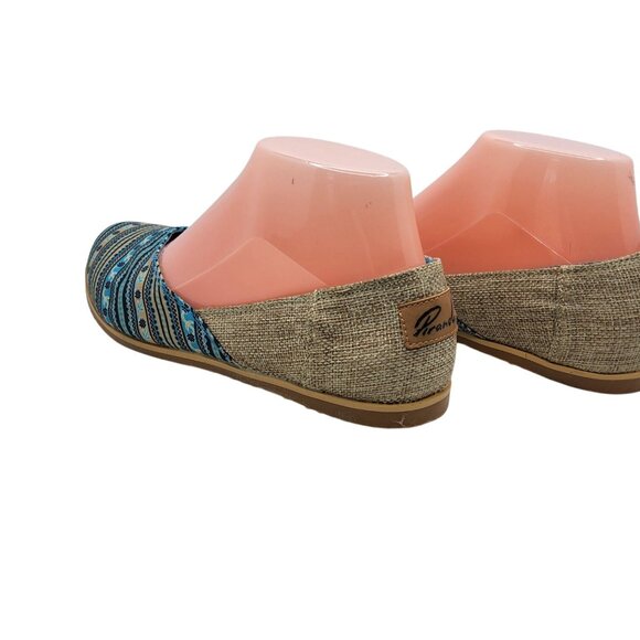 Piranda Womens Take a Walk in our Shoes Slip On Flats - Picture 5 of 8